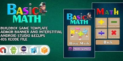 Basic Math For Kids - Buildbox Project
