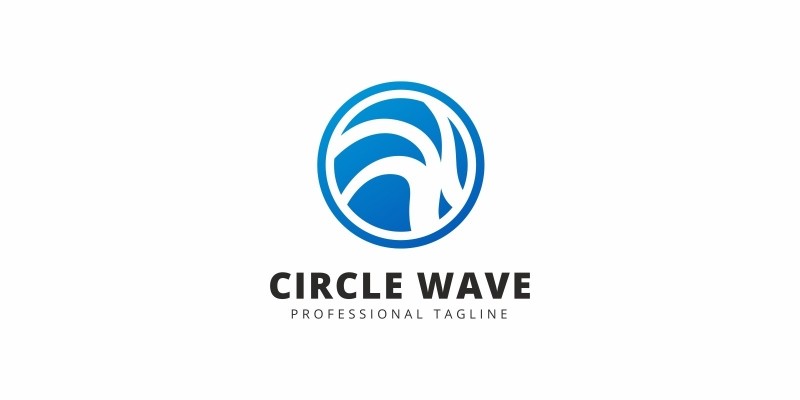  Circle Wave Logo