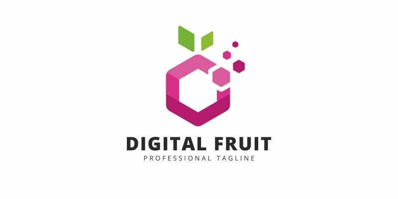 Digital Fruit Logo