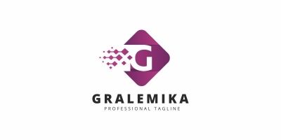 Gralemika G Letter Logo