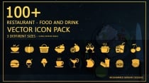Restaurant Food And Drink - Icon Pack Screenshot 1