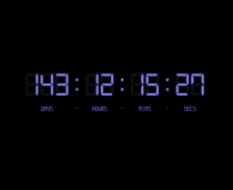 JS Digital Countdown Timer Screenshot 2