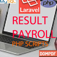 Result and Payslip PHP Scripts With Database