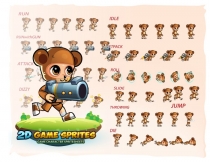 BearBoy 2D Game Sprites Screenshot 2