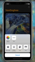 VanGoghee - iOS Image Filter Application Screenshot 2