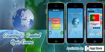 Country and Capital Quiz - iOS Source Code