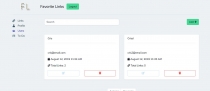 Favorite Links - PHP Script Screenshot 3