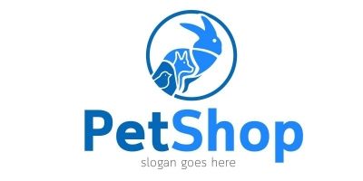 PetShop Logo Template