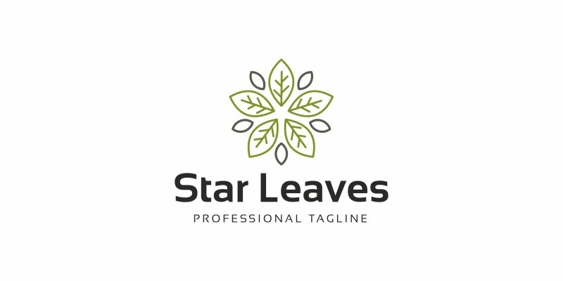 Star Leaves Logo