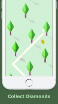 Zig Zag Zoe  - iOS Game Source Code Screenshot 6