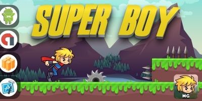 Super Boy - Buildbox Template