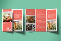 Tri-Fold Restaurent Promotion Brochure -Template Screenshot 5