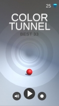 Color Tunnel - Complete Unity Game Screenshot 1