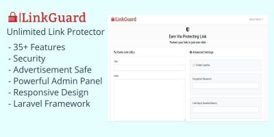 LinkGuard - Link Protecting PHP Script