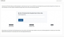 LinkGuard - Link Protecting PHP Script Screenshot 6