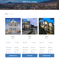 Real Estate Template HTML Template