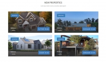 Real Estate Template HTML Template Screenshot 4