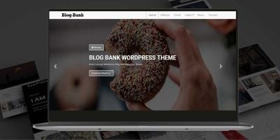 Blog Bank WordPress Theme