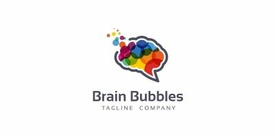 Brain Bubbles Logo