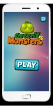 Greeny vs Monsters - Buildbox Template Screenshot 1