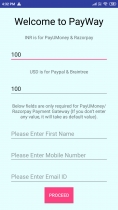 PayWay - Payment Gateway Android App Source Code Screenshot 1