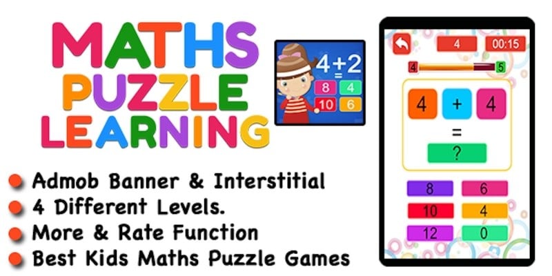 Maths Puzzle Learning Game For iOS