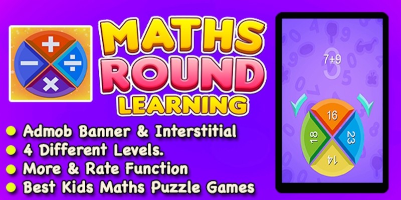 Maths Round Learning Game - iOS Source Code