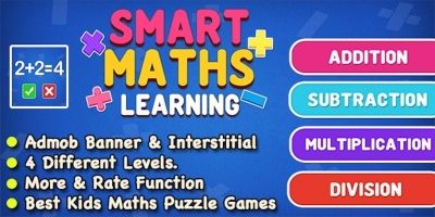 Smart Maths Learning Game - iOS Source Code