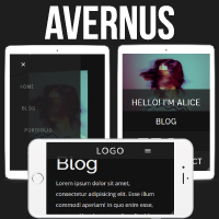 Avernus - Minimal Portfolio Blog Template