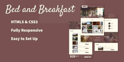 Bed And Breakfast HTML Template