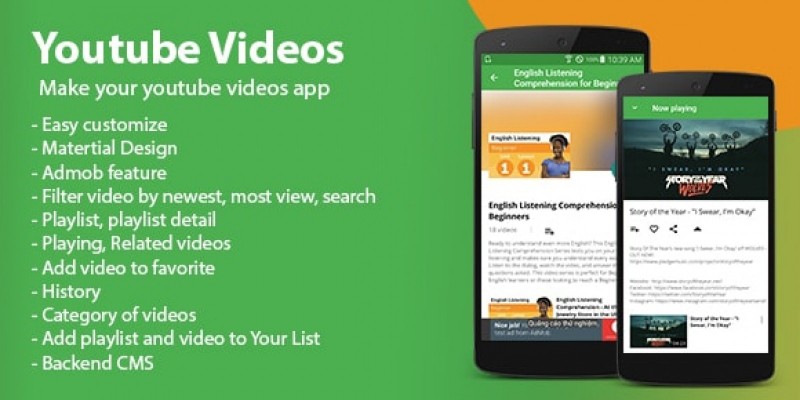 Youtube Videos - Android App Template