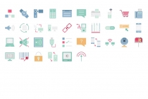600 Communication Vector Icons Pack Screenshot 6