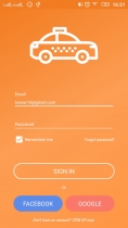 Taxi Near -  Android App Template Screenshot 2