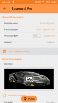 Taxi Near -  Android App Template Screenshot 14