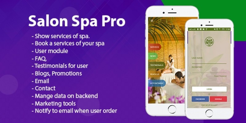 Salon Spa - Android App Template