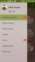 Salon Spa - Android App Template Screenshot 3