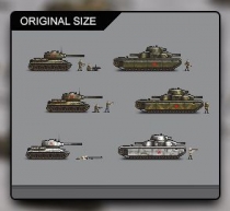 World War 2 Soviet Union Tanks Sprites Collection Screenshot 1