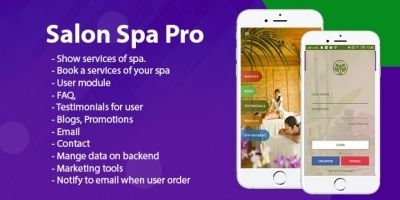 Salon Spa Pro - Android Template
