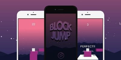 Block Jump - Buildbox 3 Hyper Casual Game