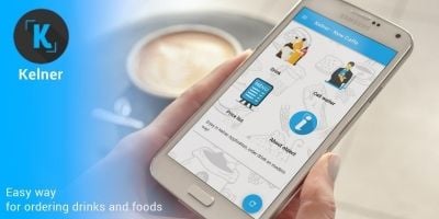 Kelner Drink And Food Ordering Android App