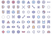 480+ Material Design Isolated Vector Icon Pack Screenshot 2