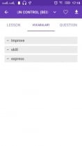ELearning - Listening Android App With PHP Backend Screenshot 1