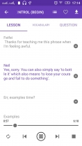 ELearning - Listening Android App With PHP Backend Screenshot 4