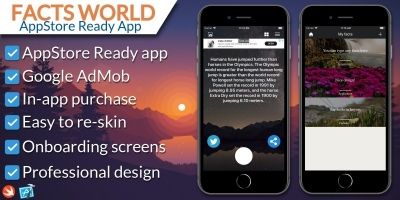 Facts World - iOS Facts and Notes Application