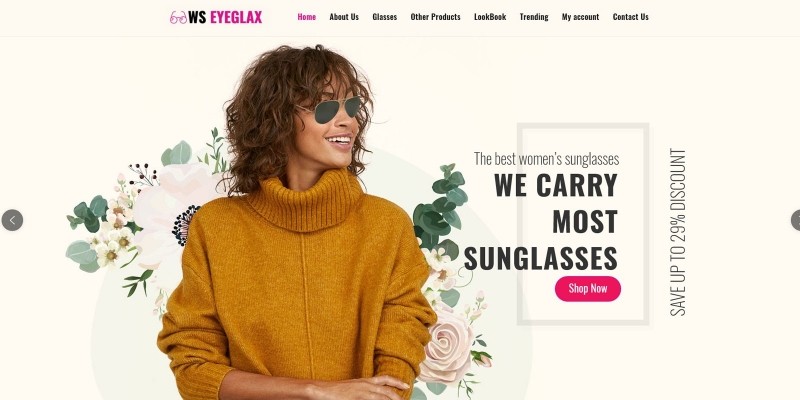 EyeGlax - WordPress Theme