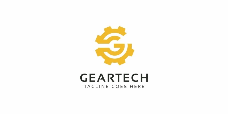 Geartech G Letter Logo