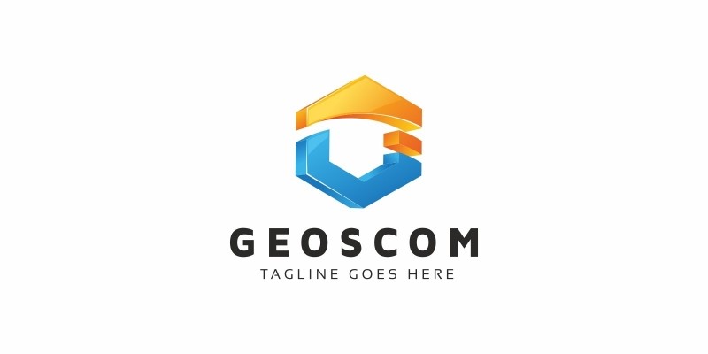 Geoscom G Letter Logo