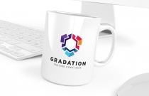 Gradation Hexagon Logo  Screenshot 5