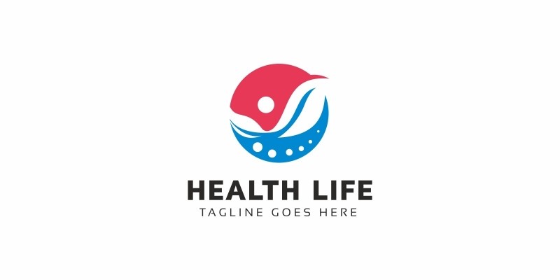 Health Life Logo