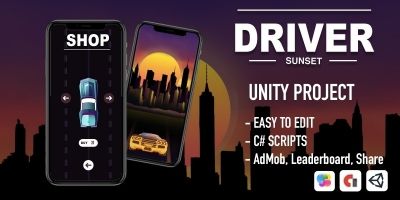 Sunset Driver - Unity Project